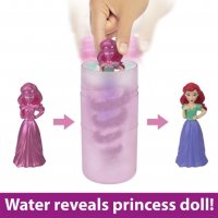 Промоция -50%! Мини кукла Disney Princess Royal Color Reveal™ - Кралска изненада / 6 изненади Mattel, снимка 3 - Кукли - 40097551