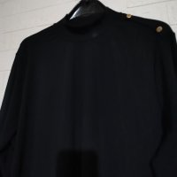 ЕЛЕГАНТНА БЛУЗА ПОЛУ ПОЛО ЯКА 2XL, снимка 4 - Блузи с дълъг ръкав и пуловери - 42860831