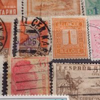 Пощенски марки стари редки СТАЛИН, Цар Борис, от цял свят смесени за КОЛЕКЦИЯ 22663, снимка 15 - Филателия - 40317014