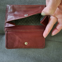 Дамско портмоне от естествена кожа с много прегради и монетник, снимка 9 - Портфейли, портмонета - 44671030