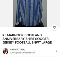 Kilmarnock юбилейна тениска, снимка 11 - Фен артикули - 42832318