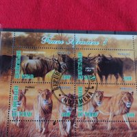 Пощенски марки чиста комплектна серия ЖИВОТНИ поща Република Чад за колекция 29519, снимка 5 - Филателия - 37780306