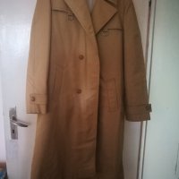 Ретро / Винтидж Мъжки бежов шлифер, размер XL, XXL, снимка 1 - Палта - 29203289