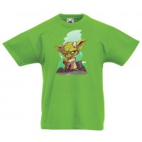 Детска тениска Star Wars Yoda Star Wars,Игра,Изненада,Подарък,, снимка 6 - Детски Блузи и туники - 36667922