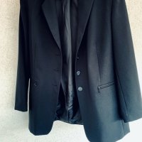 Стилно модерно черно сако, снимка 1 - Сака - 34273821