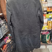 мъжко палто,дълго,черносиво, снимка 2 - Палта - 42414180
