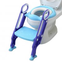 Детска седалка за тоалетна чиния със стълба, снимка 7 - Други - 30852263