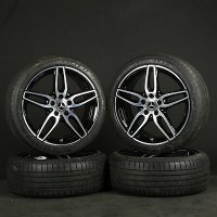 AMG ДЖАНТИ R18 КОМПЛЕКТ С ЛЕТНИ ГУМИ A1764010700 W117,W176,W246, снимка 1 - Гуми и джанти - 36653356