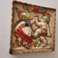    Античен Рядка колекционерски   Плакет за стена Австрия Тирол фолклор, снимка 12 - Антикварни и старинни предмети - 44313054