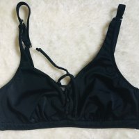 Нов черен бански комплект с връзки бикина , снимка 3 - Бански костюми - 29939566
