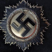 WW2 Орден на немски кръст,сребърен за военна заслуга(Deutsches Kreuz in Silber), снимка 3 - Колекции - 38054744