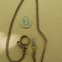  Масивен месингов кюстек с ключ , снимка 1 - Други ценни предмети - 30465498