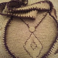 Чанта стара плетена дамска 35601, снимка 1 - Чанти - 39262305