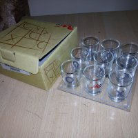 Продавам уникален сервиз от 9 чаши с плато за "морски шах" на Mtel, снимка 5 - Сервизи - 29314715