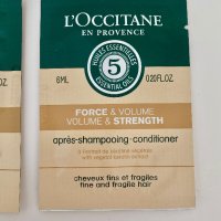 L’Occitane - шампоан и балсам за обем и здравина 2х 6 мл, снимка 3 - Продукти за коса - 42864355