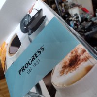 Кафеварка Progress втора употреба леко пукната кана промо цена, снимка 5 - Кафемашини - 37359408