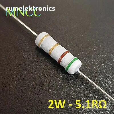 5.1ohm 2W, снимка 1