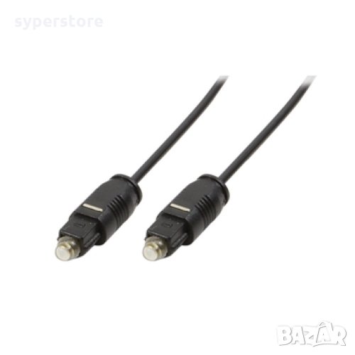 Кабел Оптичен мъжко - мъжко 10м Toslink LogiLink Cable AV Optic, Toslink-M/M, снимка 1