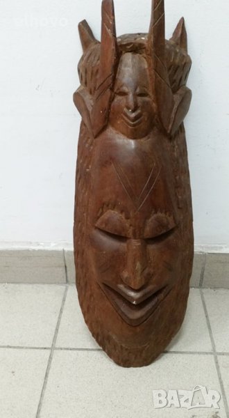 Стара дървена маска, снимка 1
