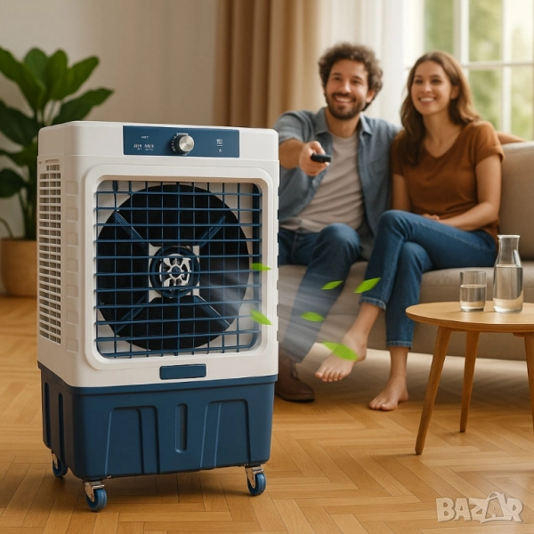 Въздушен охладител Air Cooler 380W NEW CLUB - 100L резервоар, снимка 1