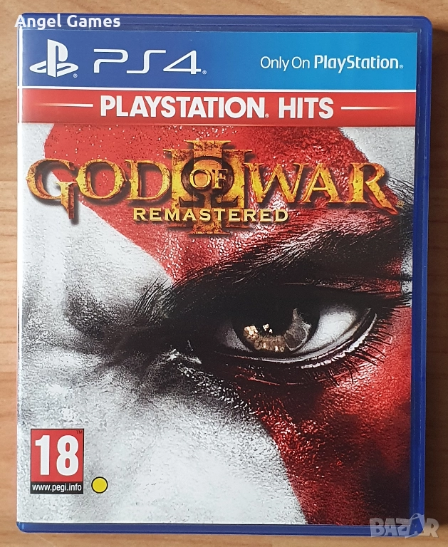 God of War III Remastered PS4 Playstation 4 Плейстейшън 5 PS диск игра, снимка 1
