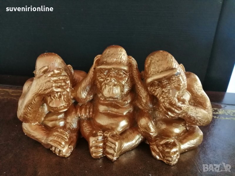 Фън шуй фигури - не чух, не видях, не знам, снимка 1