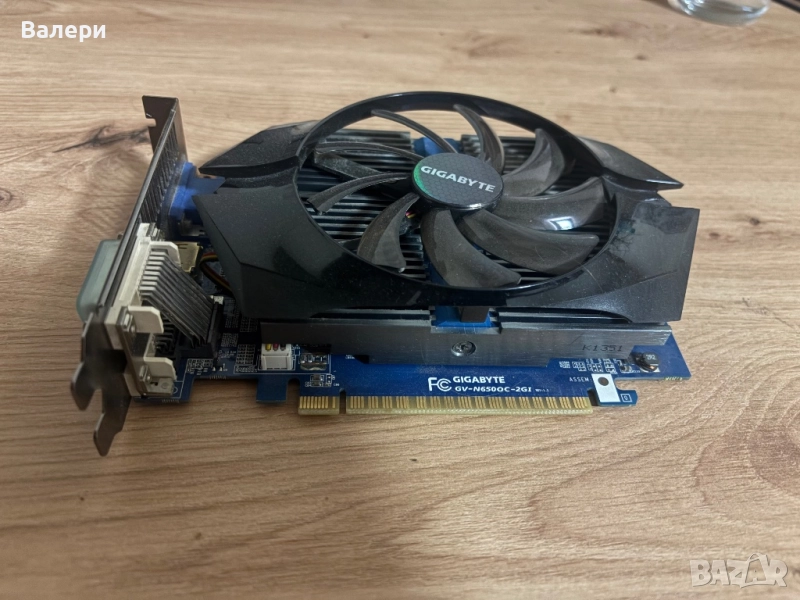 Видеокарта Gigabyte GTX 650 1gb, снимка 1