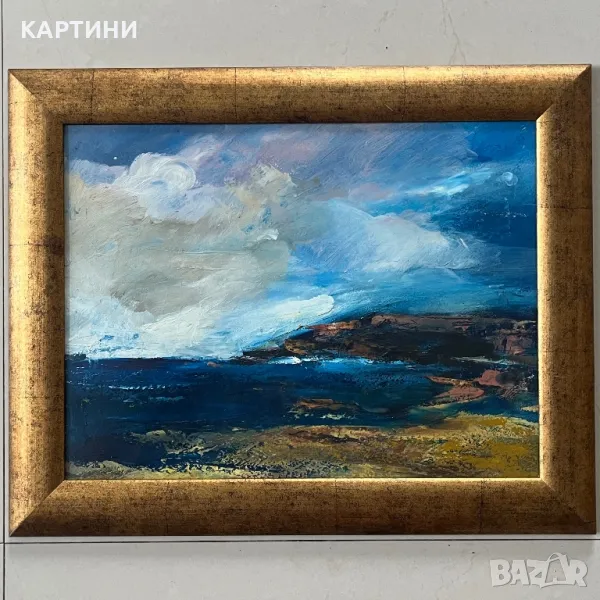 Даша Недялкова картина - Морски пейзаж, снимка 1