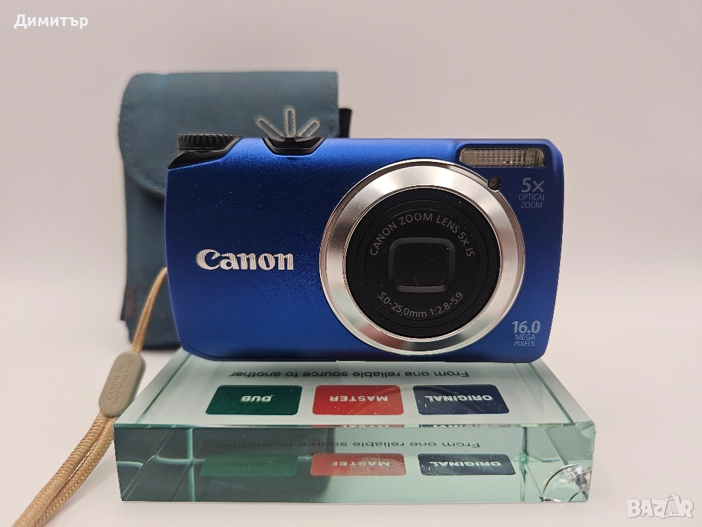 Canon powershot A3300 IS digital camera дигитална камера фотоапарат, снимка 1
