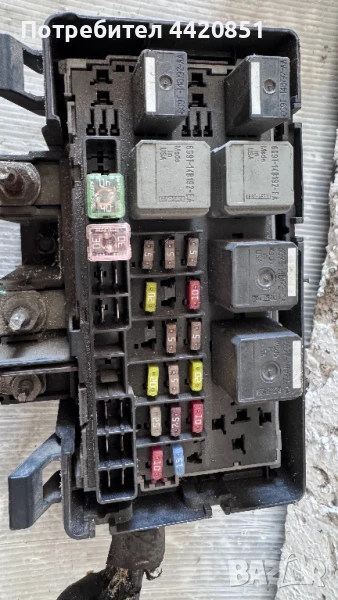 Контролен Модул (Бушонно Табло BSI / BSM ) за Ford Transit - 6C1T-14A067-AA, снимка 1