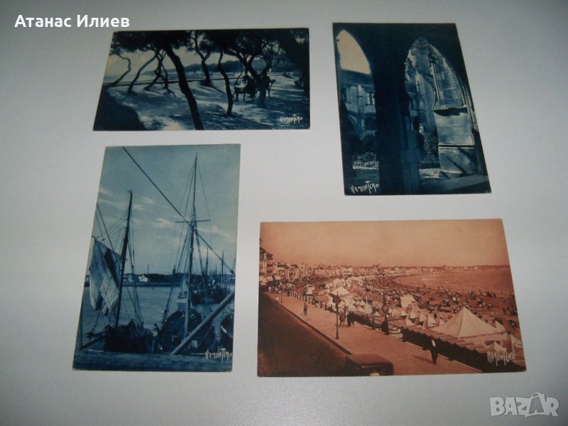 4 френски картички от 1930г. с логото Ramuntcho, снимка 1