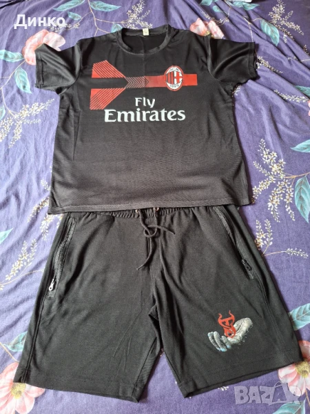 Фланелка на Милан и къси гащи!, снимка 1