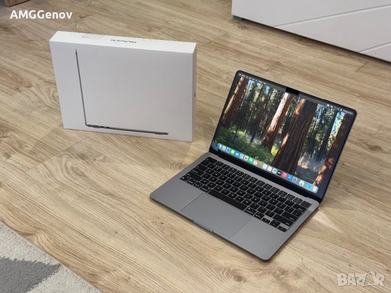*512GB*Като Нов 13.6’Macbook Air M3 2024/8GB Ram/512GB SSD, снимка 1