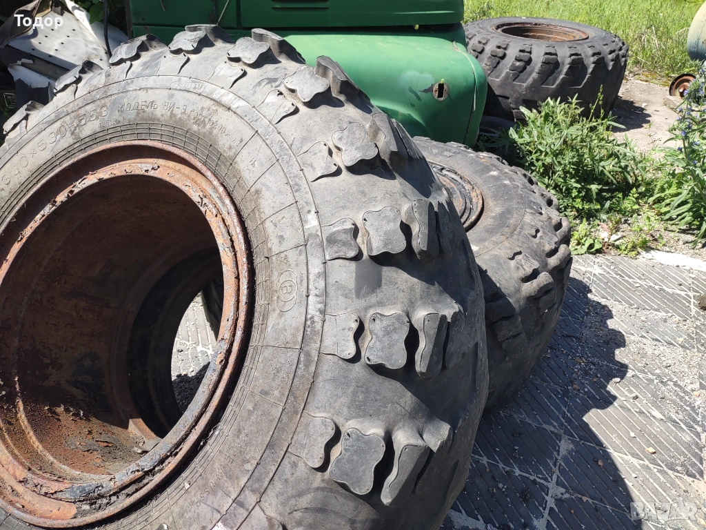  Джанти с гуми Краз 255,, снимка 1