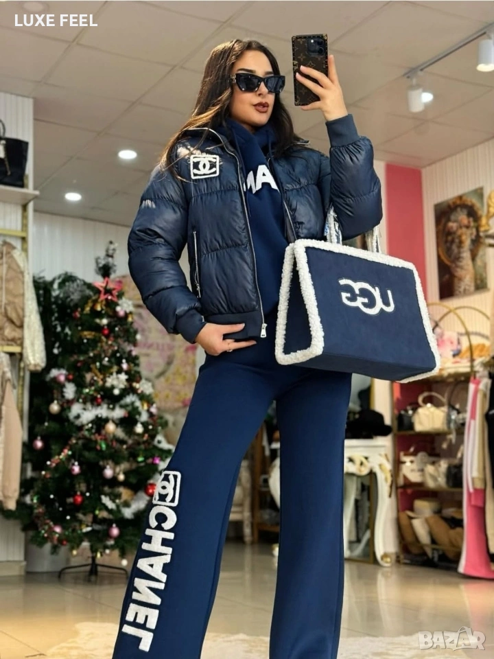 Дамски Комплект Яке+ Екип ⚜️ Chanel , снимка 1