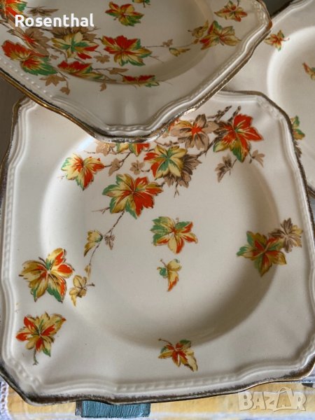 Десертен стар сервиз Alfred Meakin, снимка 1