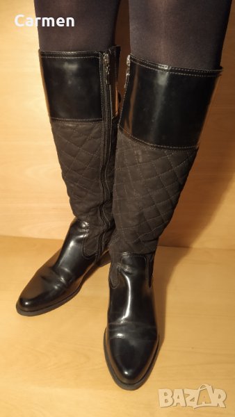 Dune London дамски лачени ботуши, снимка 1