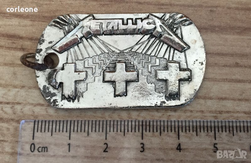 Плочка медальон на Металика Metallica, снимка 1