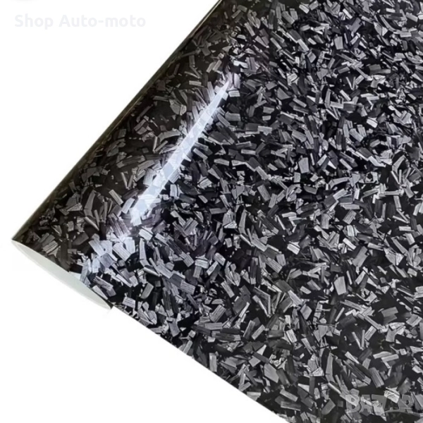 Фолио за облепяне на автомобил Automat– Тунинг визия и защита за вашата кола, 152см, Черен, снимка 1