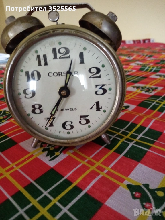 Механичен будилник CORSAR, снимка 1