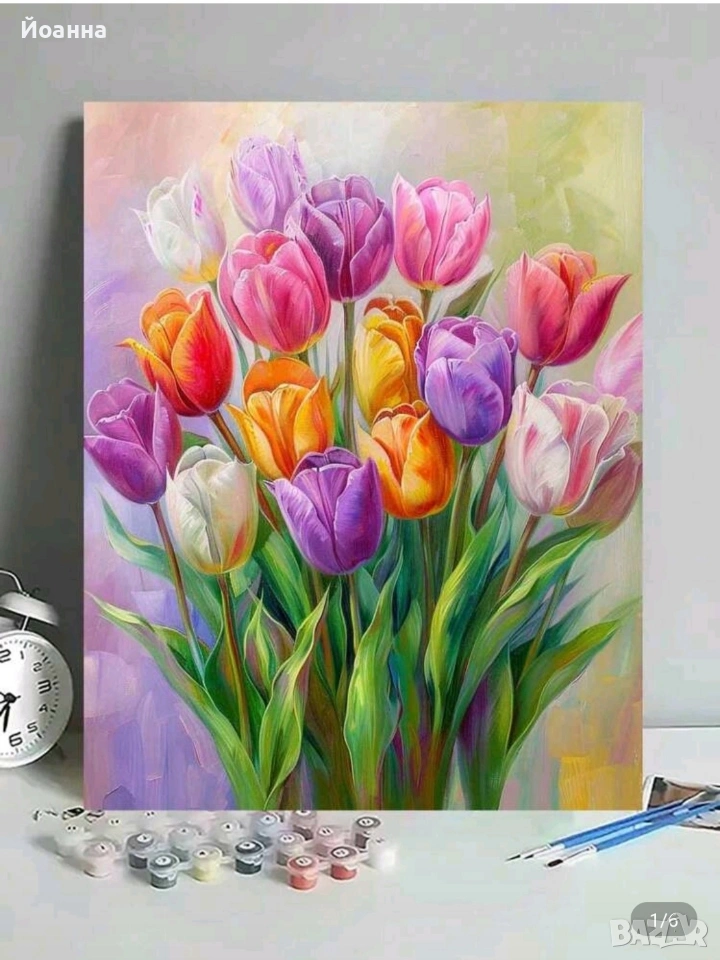 рисуване по номера Лалета, снимка 1