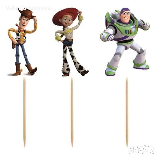 Топери Toy Story – Играта на играчките, 6 броя 99926, снимка 1