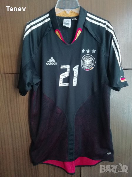 Germany Philipp Lahm Adidas оригинална рядка тениска Германия 2004/2005 M, снимка 1