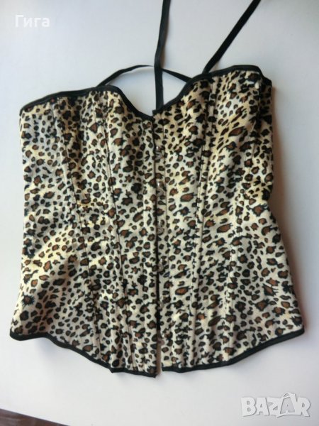 корсет леопардов принт, снимка 1