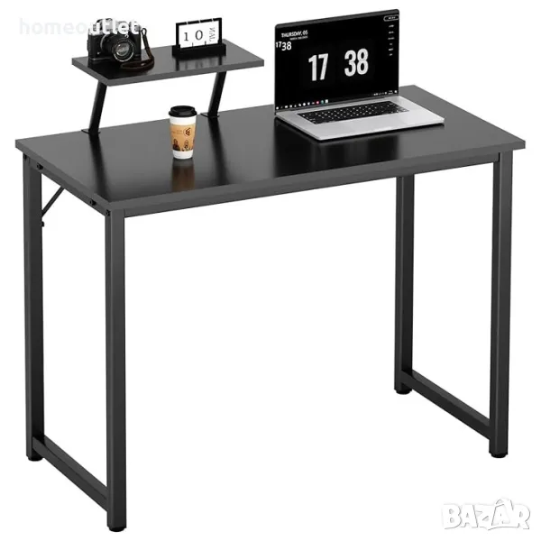 ПРОМОЦИЯ Компютърно / офис бюро, 80см - 10CZWKJK80-BK-D, снимка 1