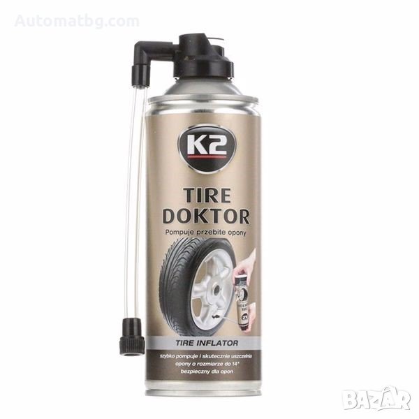 Спрей за спукани гуми Automat, 400ml, снимка 1