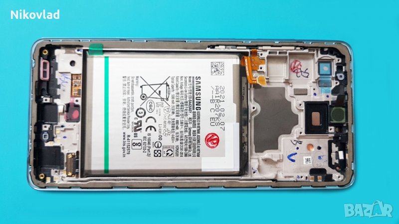 Оригинален дисплей Samsung Galaxy A72 4/5G, снимка 1