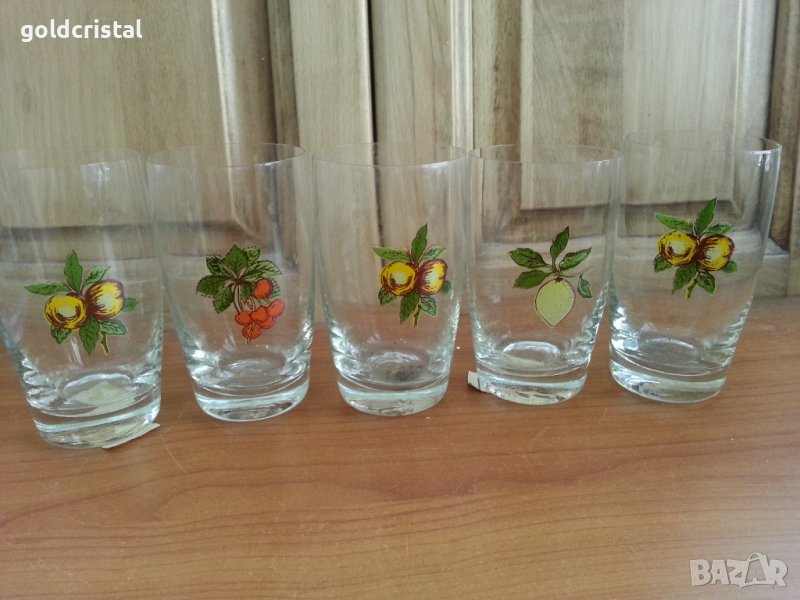 Стъклени чаши за вода, снимка 1