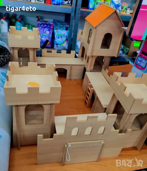 Сглобяем дворец от дърво , снимка 1