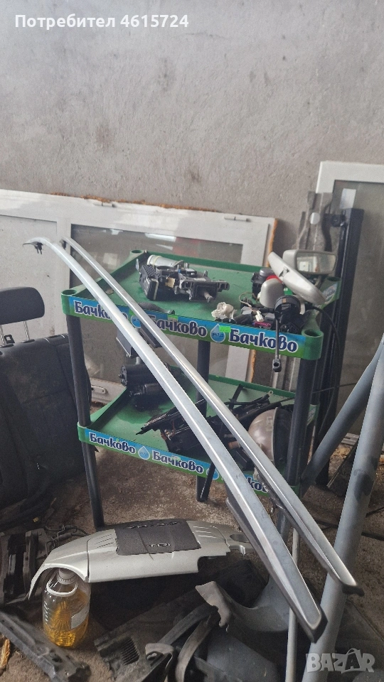 Рейлинги Релси Таван Мерцедес w204 , снимка 1